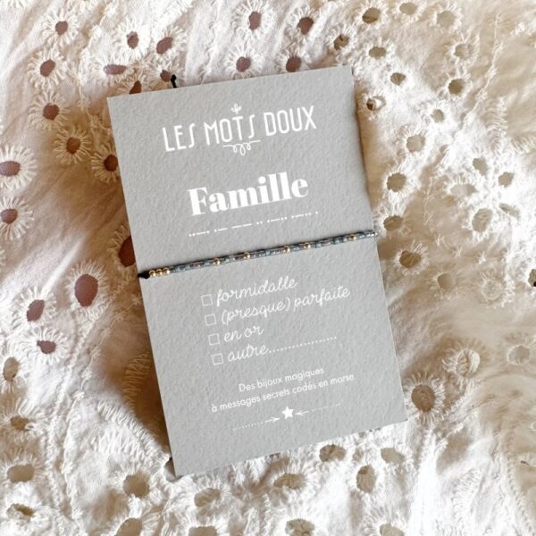 Bracelet LES MOTS DOUX famille – Image 2