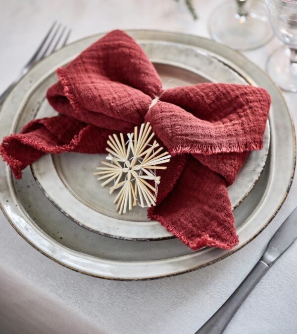 Serviette de table RED